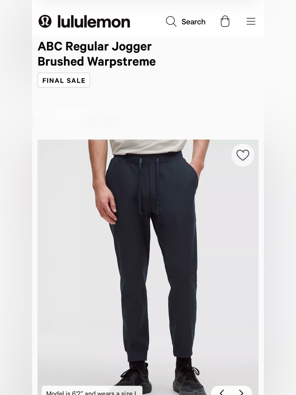 Lululemon Men's ABC Jogger *Regular